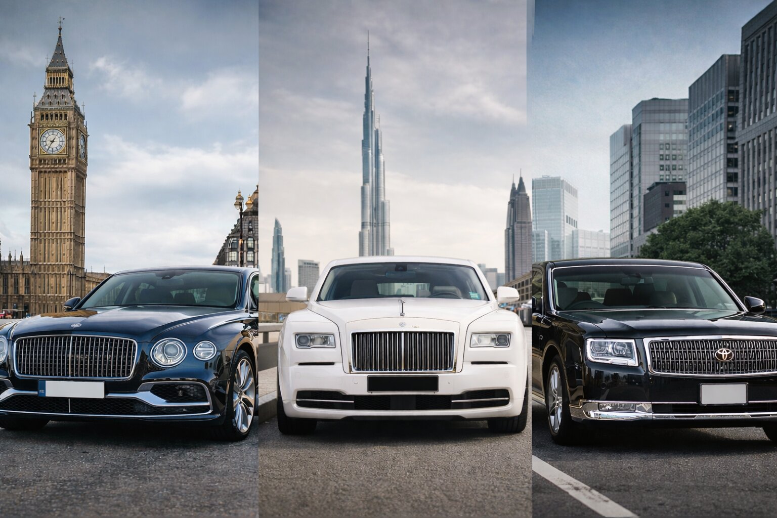 The World's Most Luxurious Taxi Services: From London’s Bentleys to Tokyo’s Limos