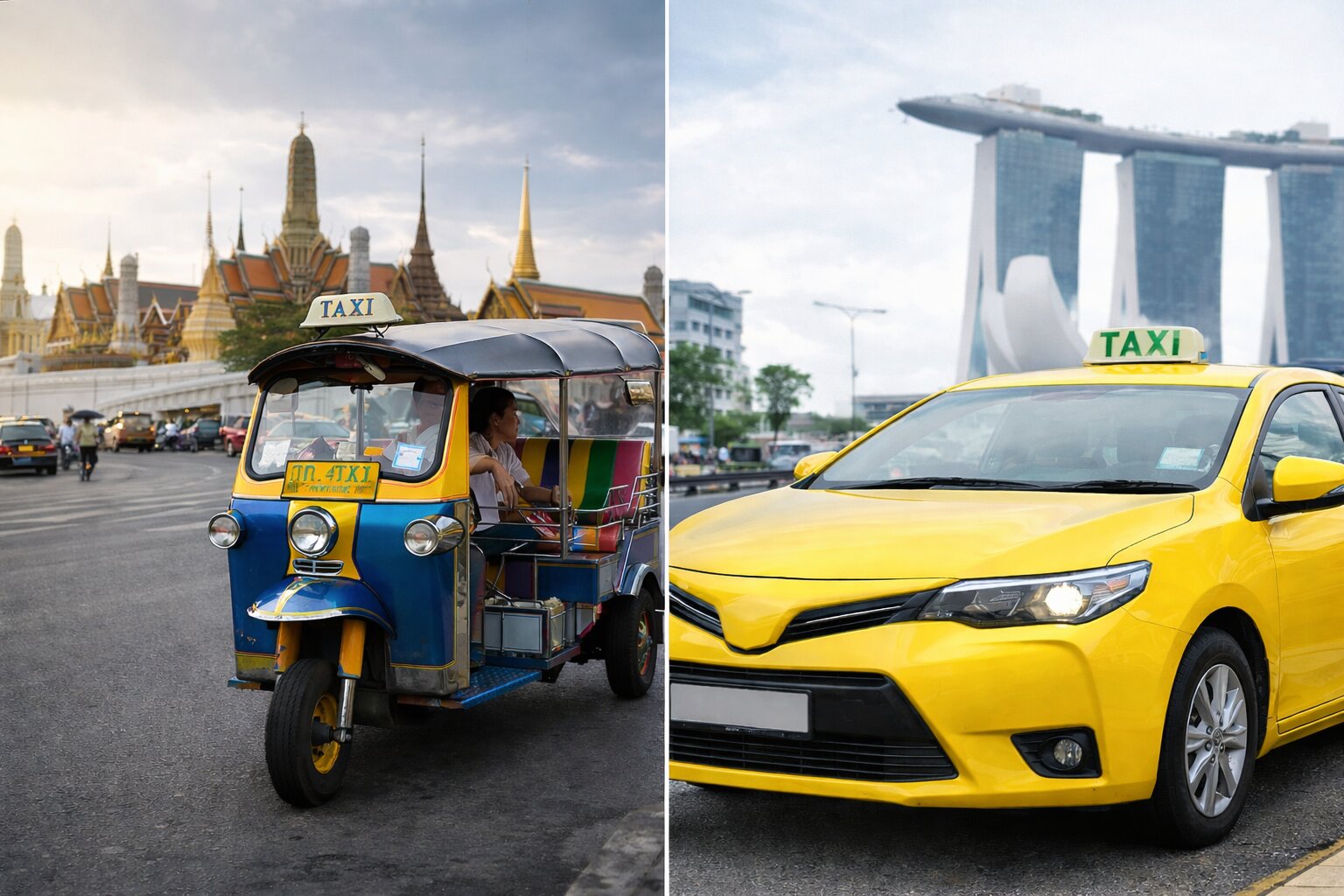 Tuk-Tuks vs. Taxis: Which Should You Use in Southeast Asia?