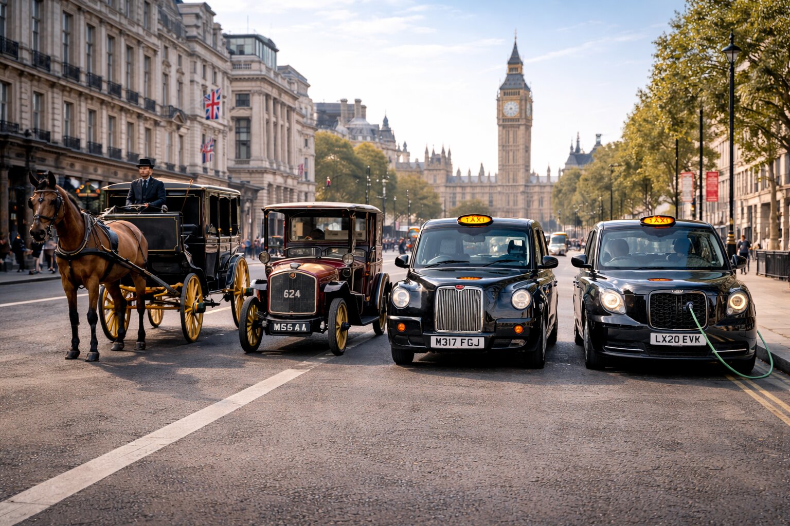 How London Cabs Have Evolved Since Their Introduction