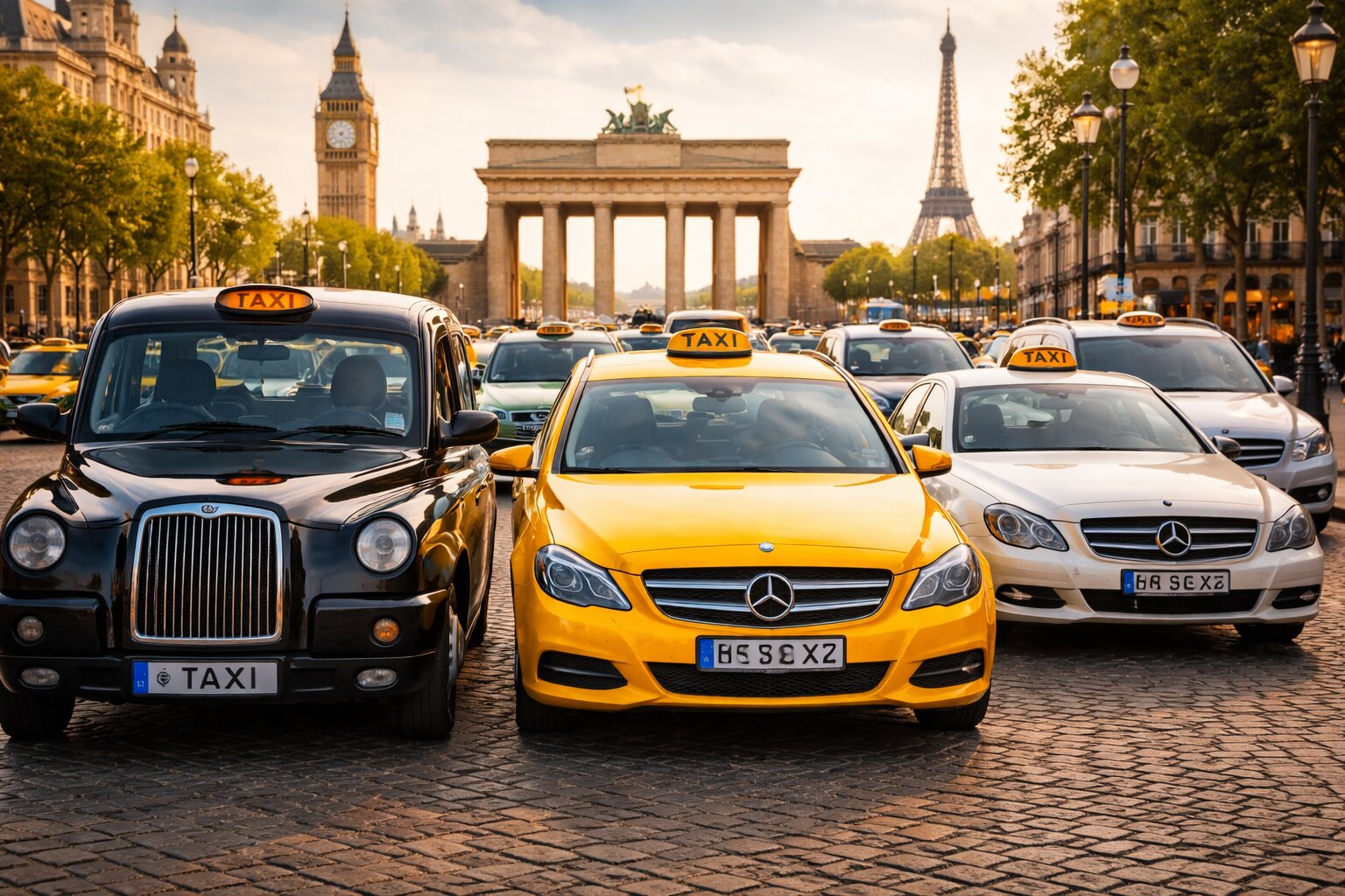 Interesting facts about European taxis: What makes them unique across the continent