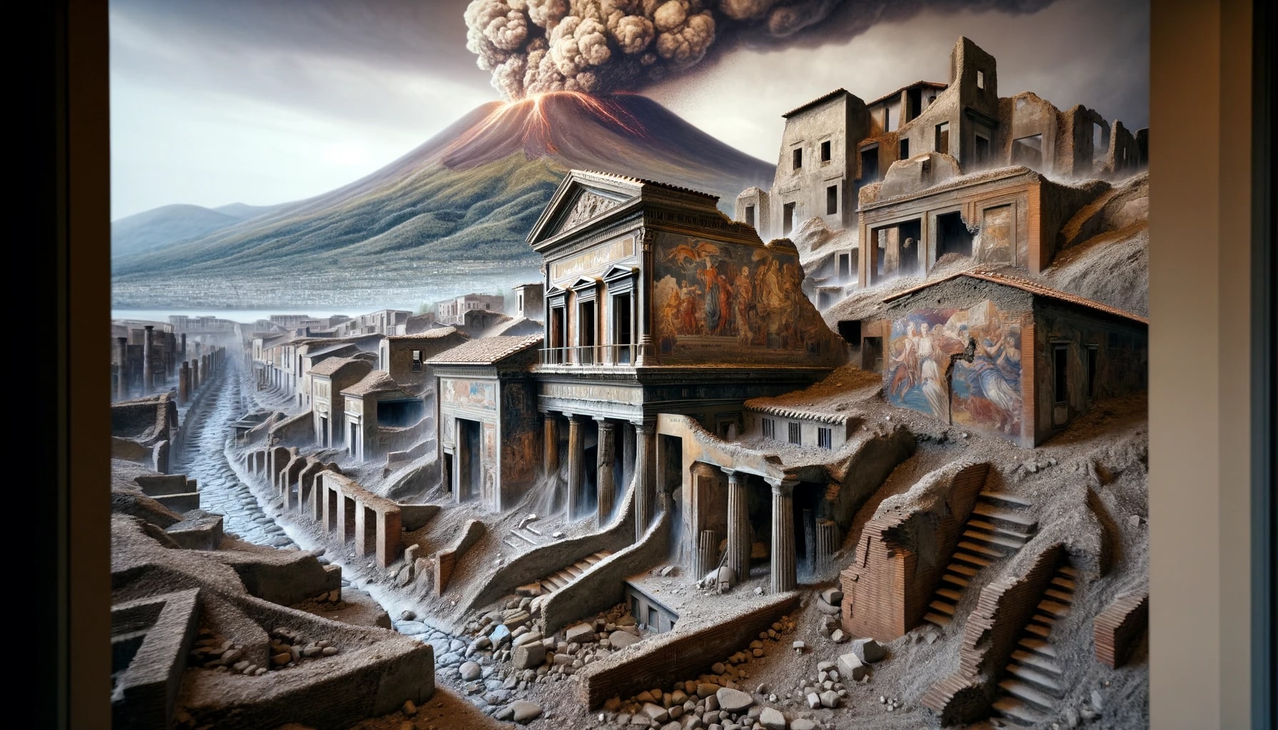How the Eruption Preserved Pompeii